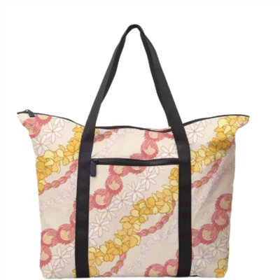 ジッパー付きタイベックトートバッグ